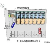 ★手数料０円★真岡市台町　月極駐車場（LP）